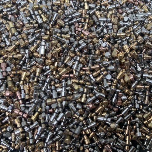 金属混色按钮头模型机械零件合金蒸汽朋克diy配件高达金属改造